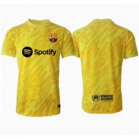 Echipament fotbal Barcelona Portar Tricou Acasa 2024-25 maneca scurta